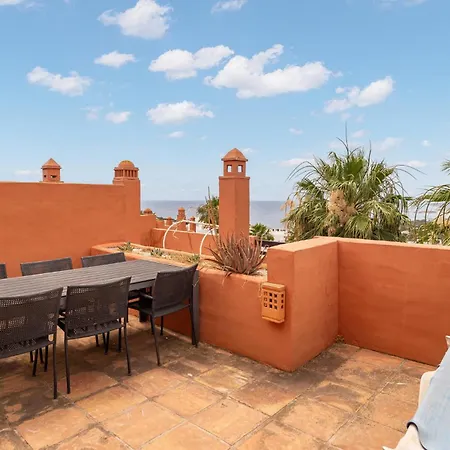 Lovely In With House Sea View Manilva